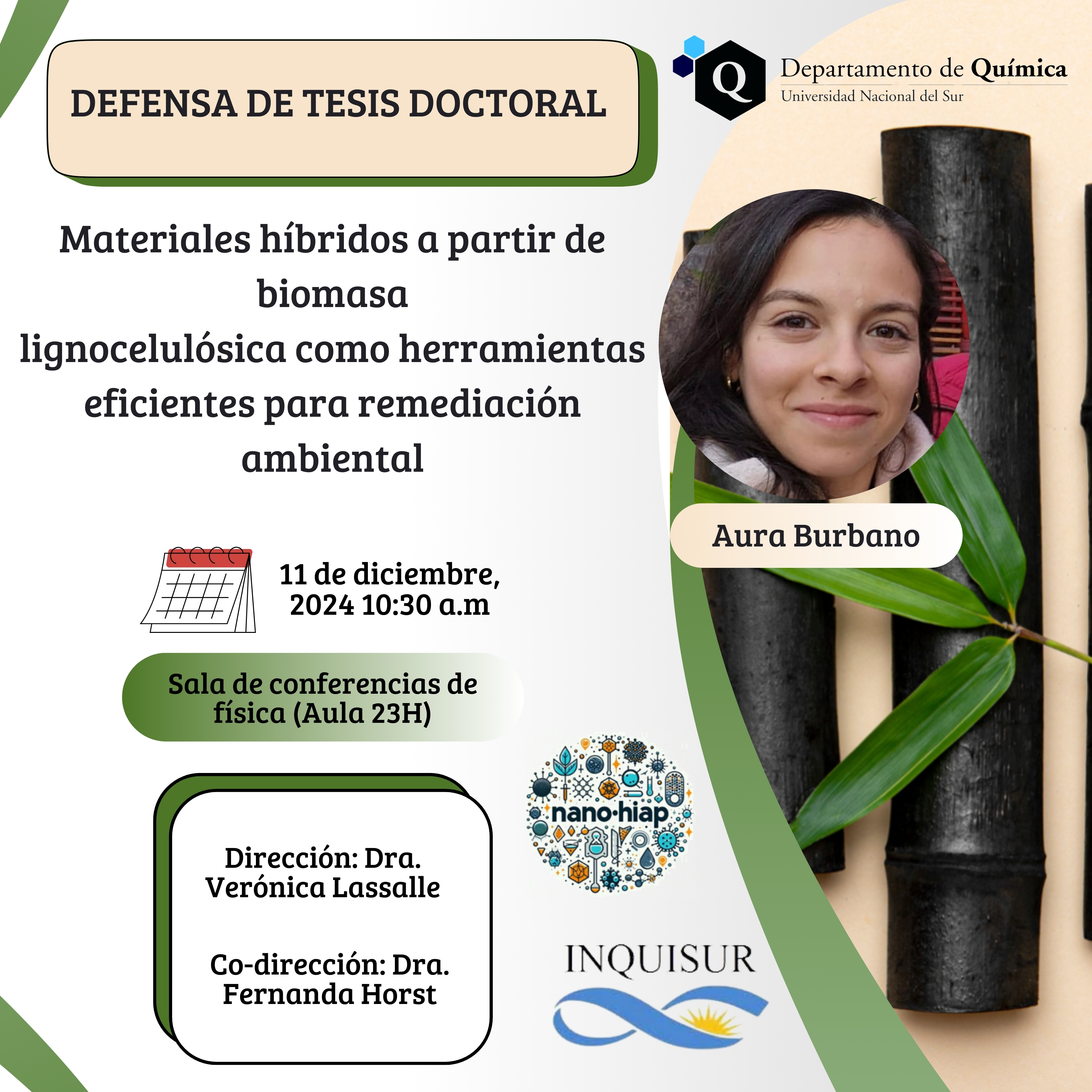 Defensa de Tesis Doctoral - Burbano Aura