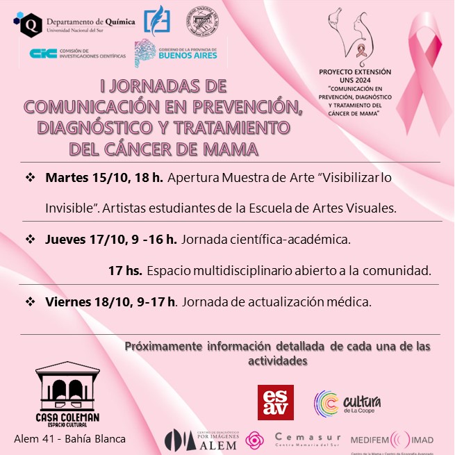 Jornadas de comunicacion y prevencion cancer de mama