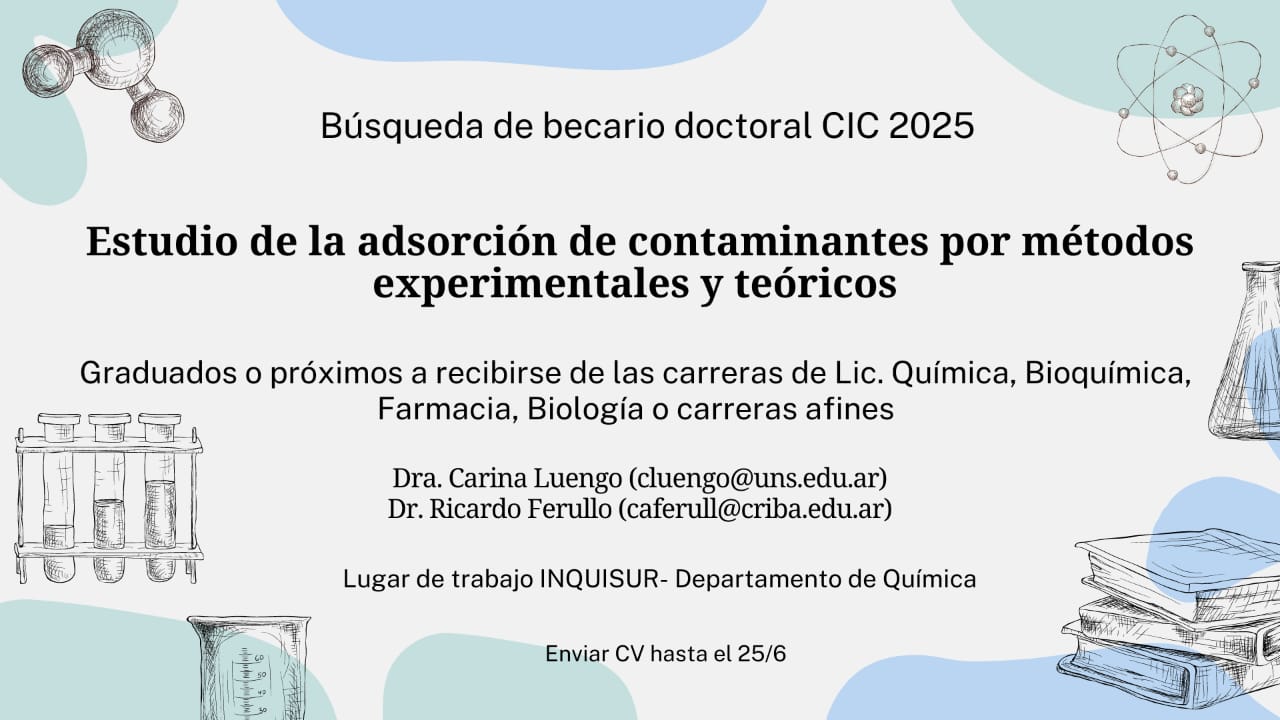Busqueda Beca Doctoral CIC2025