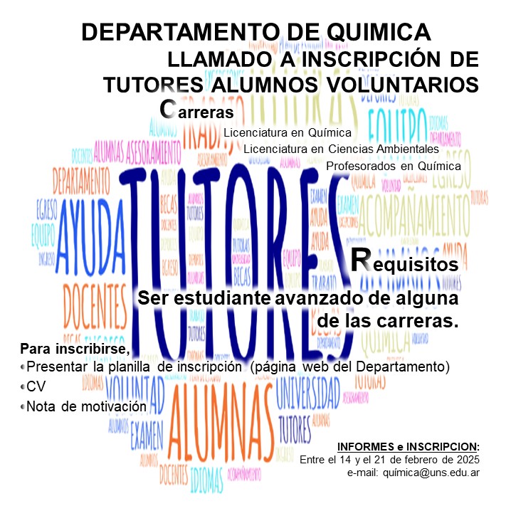 afiche tutor alumno voluntario